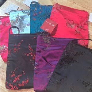 Yans NY hand clutch with strap- various colors